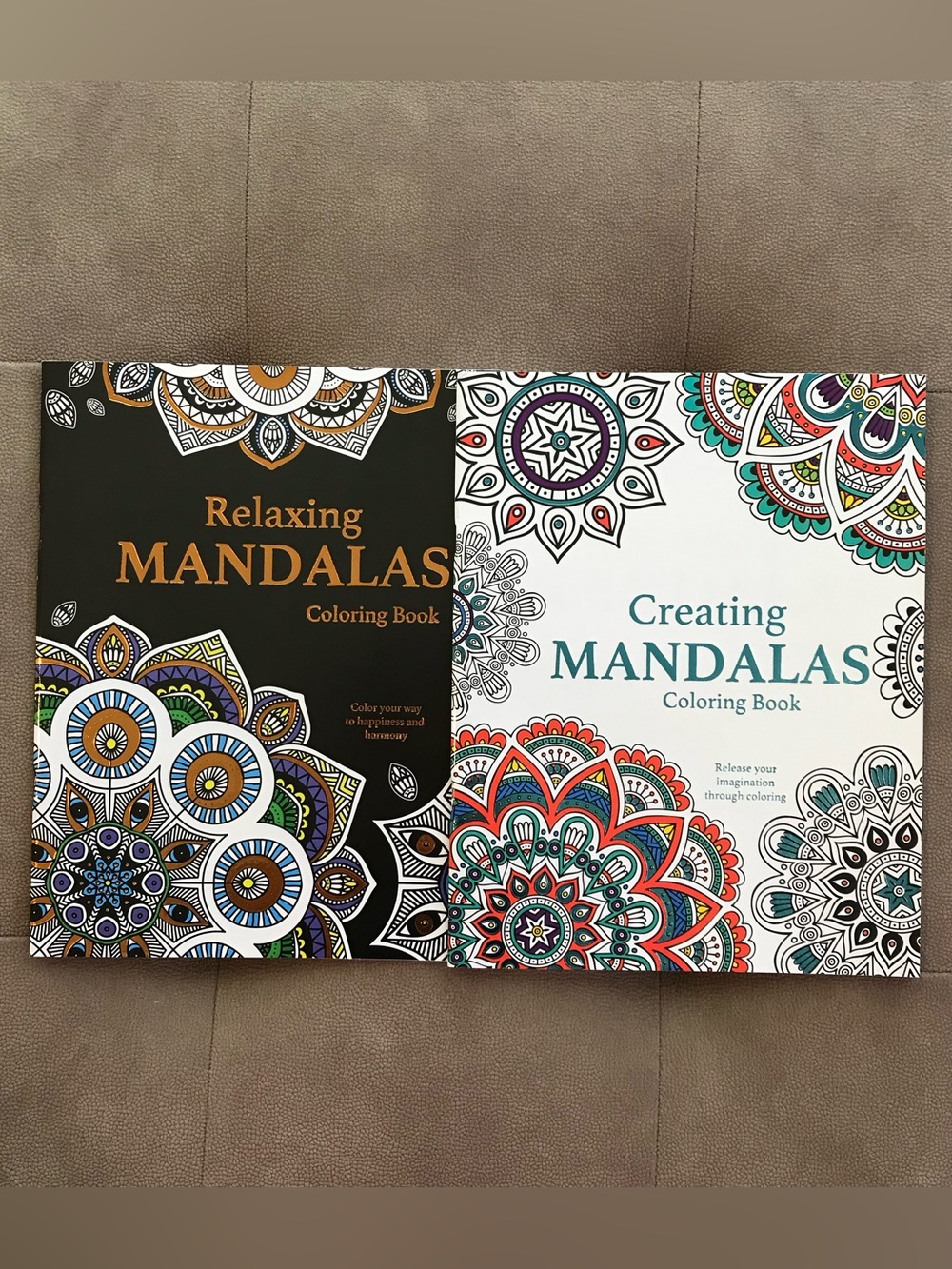 New two mandala advanced coloring books